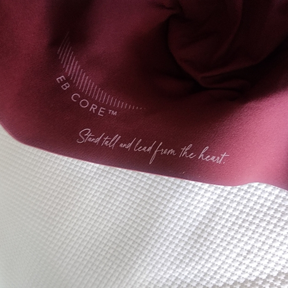 Evelyn And Bobbie Seamless Berry Burgundy Bra Newvwithout Tags - Picture 5 of 6